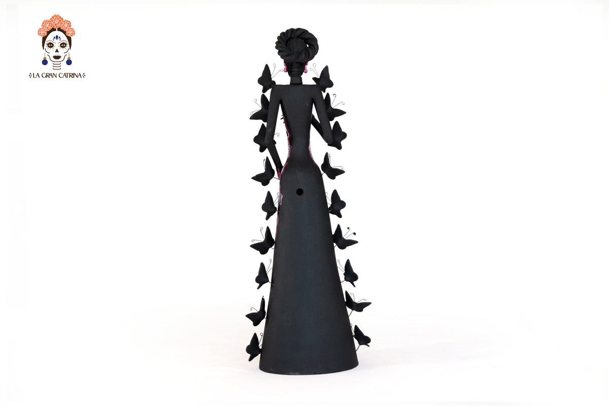 Catrinas hermanas de mariposas - Rosa - 50 cm. 20 in. Catrina