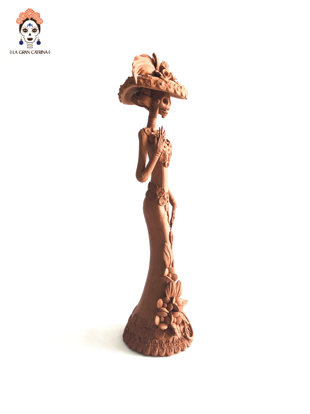 Catrina Garbancera de sombrero - 30 cm. 12 in.