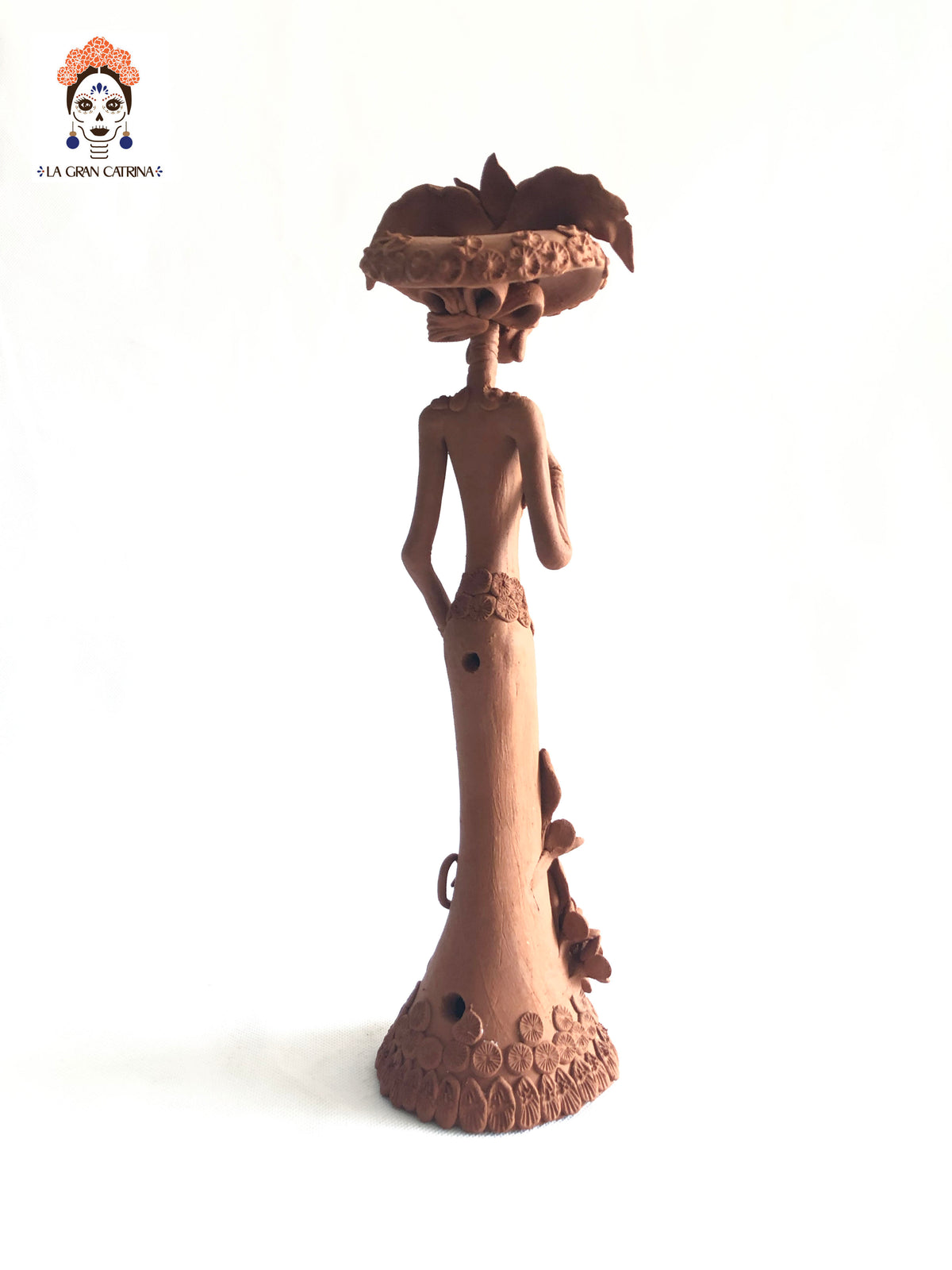 Catrina Garbancera de sombrero - 30 cm. 12 in.