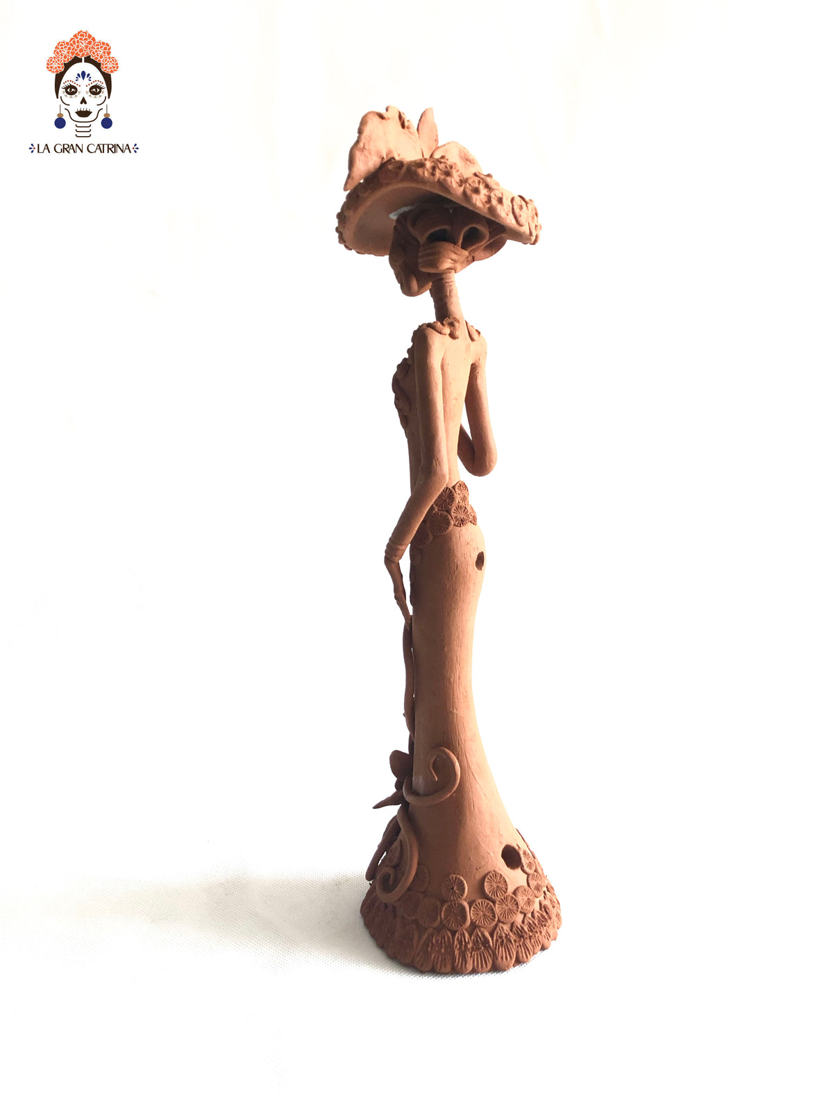 Catrina Garbancera de sombrero - 30 cm. 12 in.