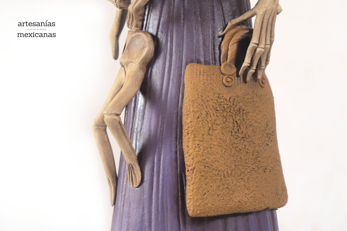 Catrina Mamá con Dos Bebés - 50 cm. 20 in.