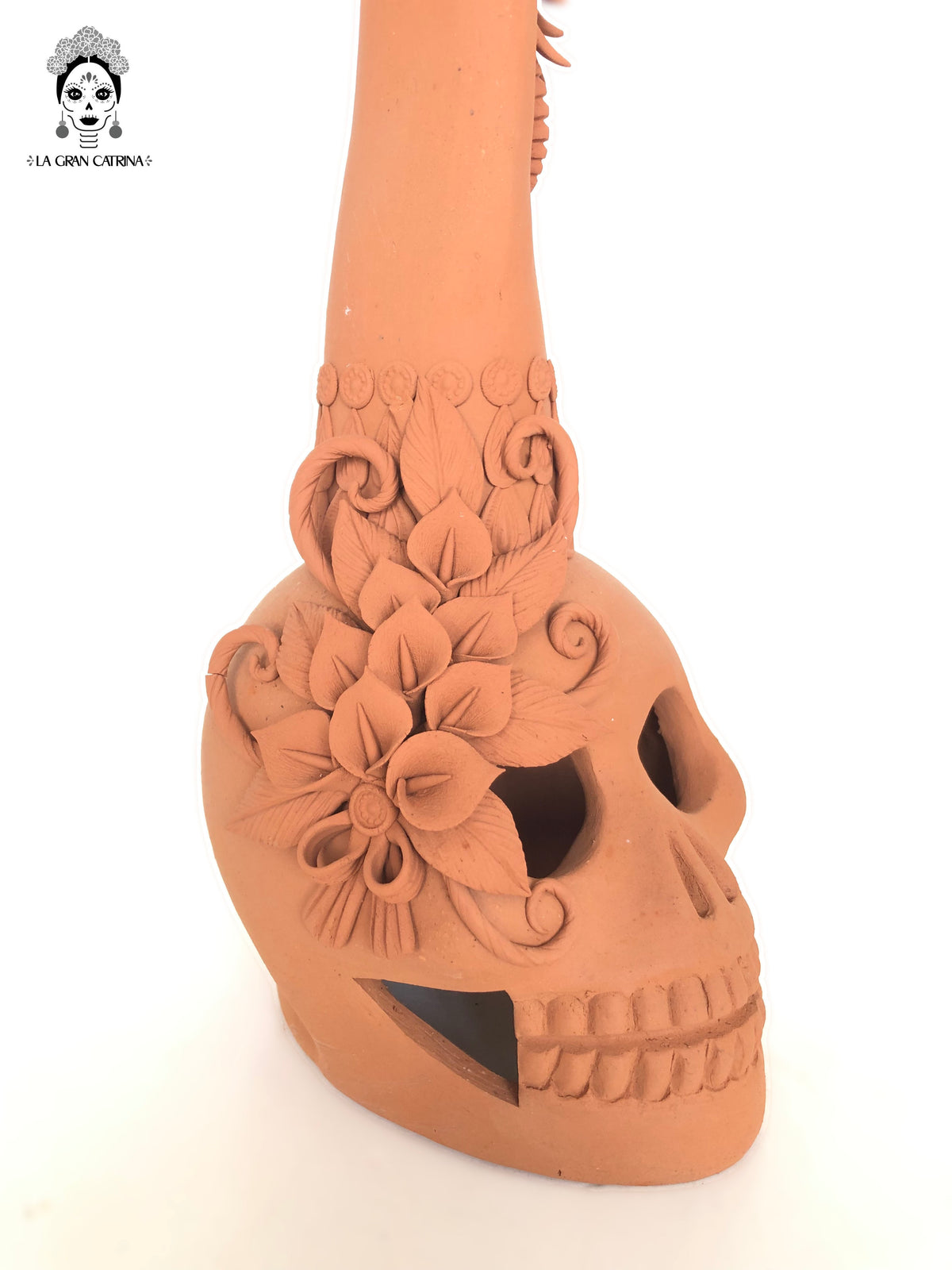 Catrina sobre calavera - 47 cm. 19 in.