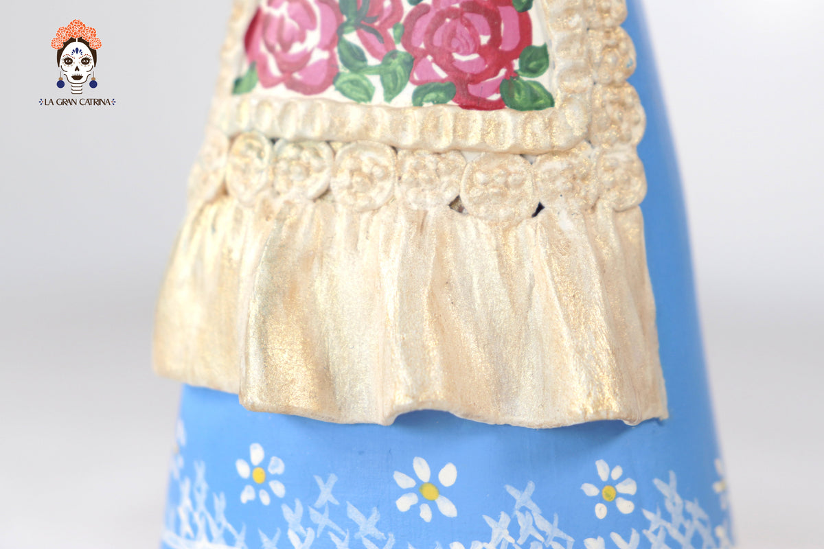 Catrina con cantarito - 21 cm. 8.2 in.