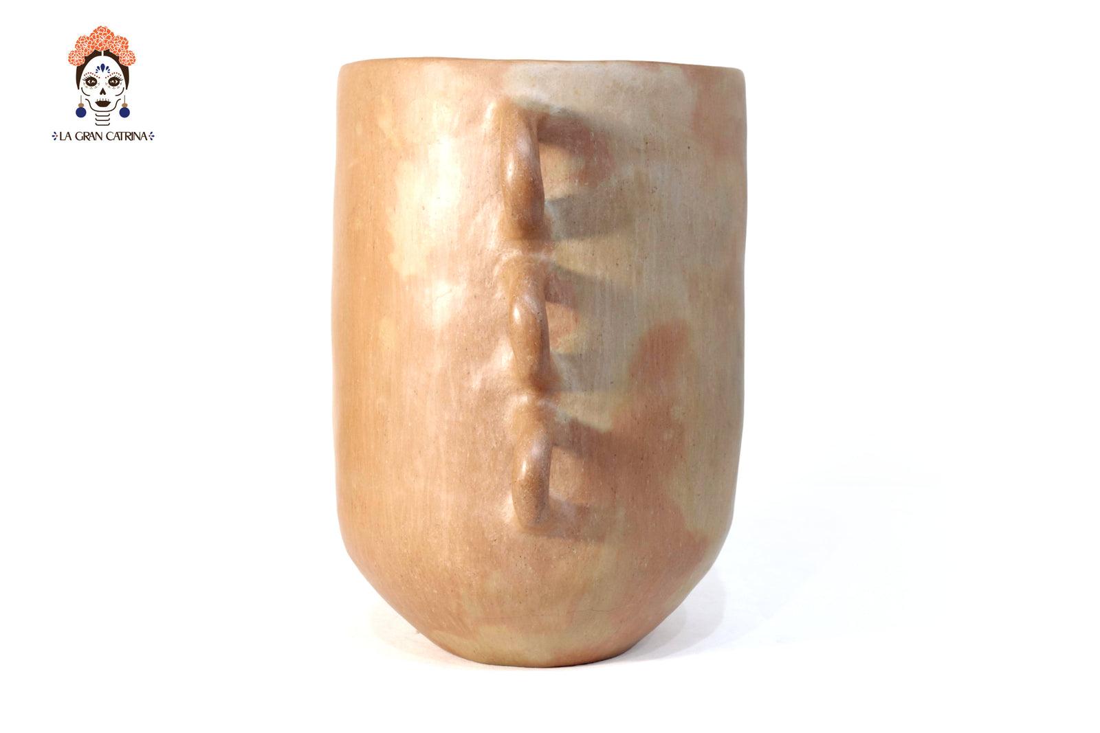 Vasija Mixe Ancestral alargada de 6 asas - 29 Cm. 11.4 In. Mixe