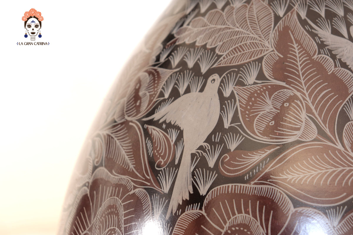 Jarrón Coyote - Huancito - 52.5 cm. 20.6 In.