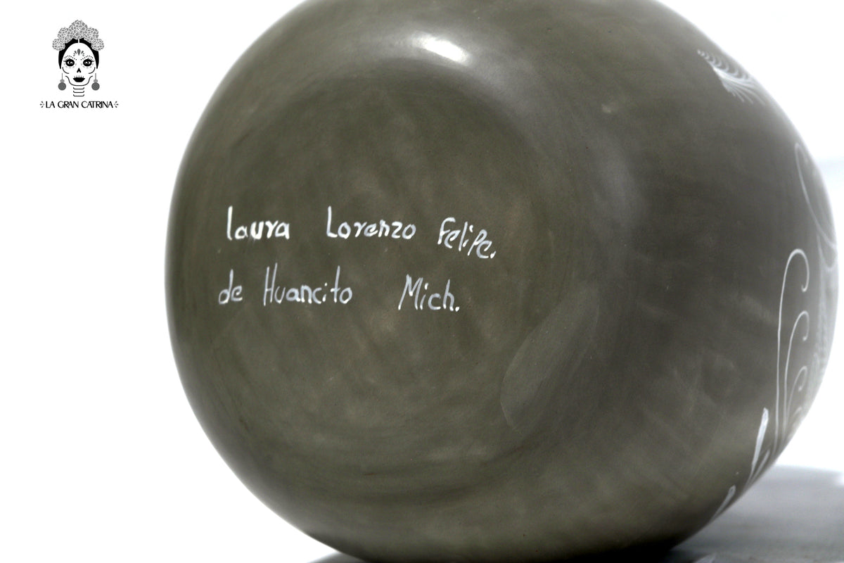 Cerámica gris - Huancito - 23 cm.