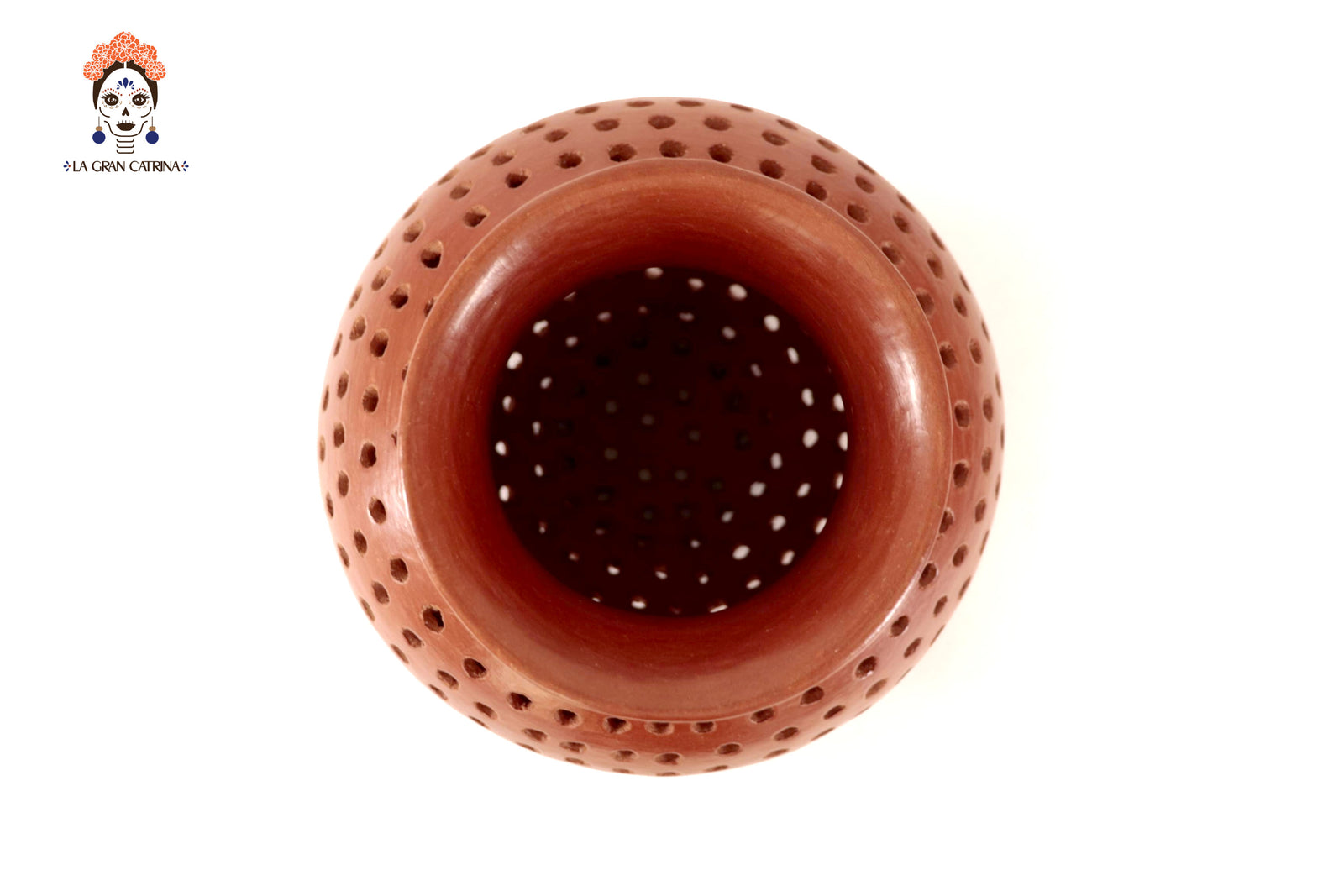 Jarrón de Maiz - 21 Cm. 8.2 In. Artesanía