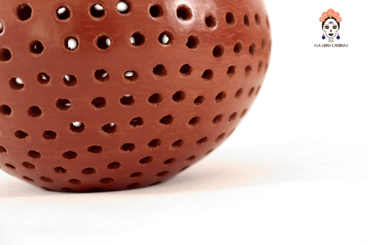 Jarrón de Maiz - 21 Cm. 8.2 In. Artesanía