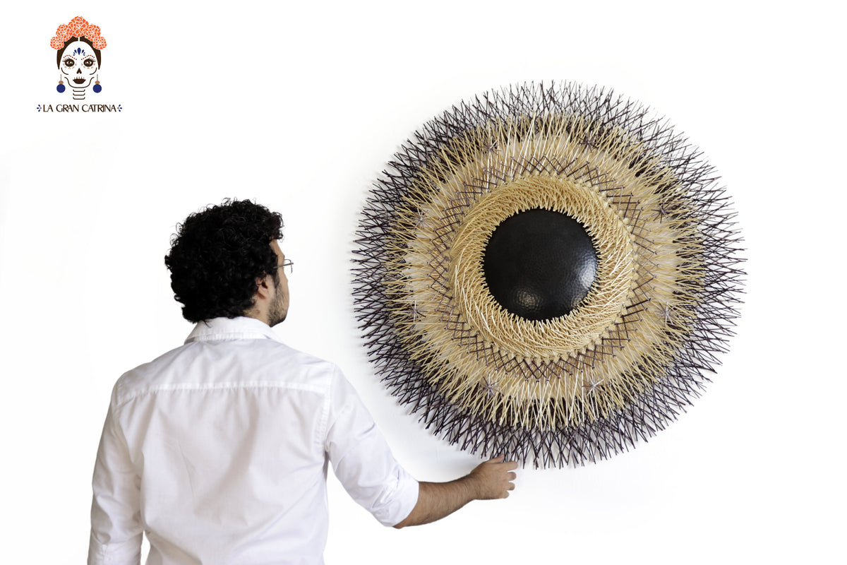 Círculo de Trigo - Cobre Negro - 100 cm. 40 in.