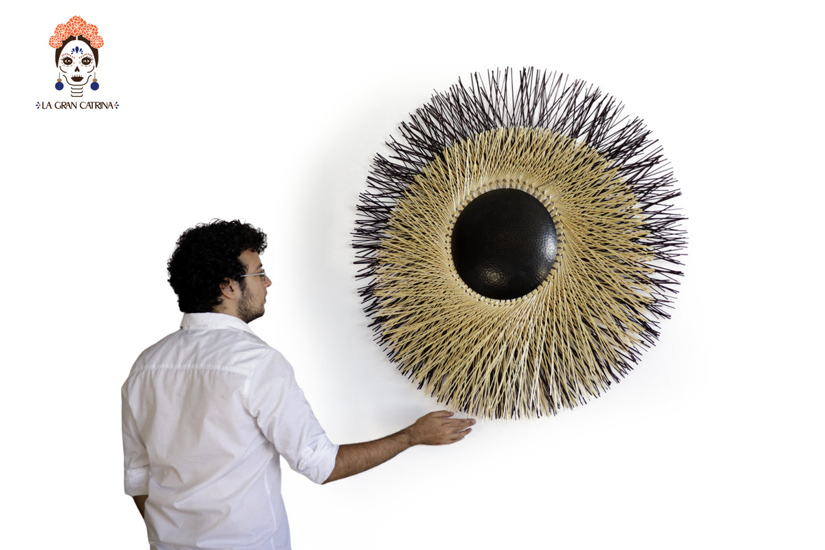 Círculo de Trigo - Eclipse Negro - 100 cm. 40 in.