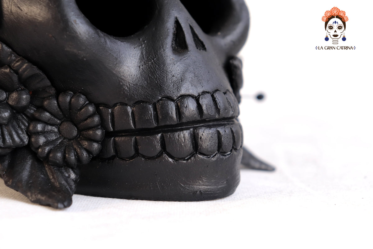 Candelero de Día de Muertos para 1 Vela - 22 cm. 09 in. Candelabros