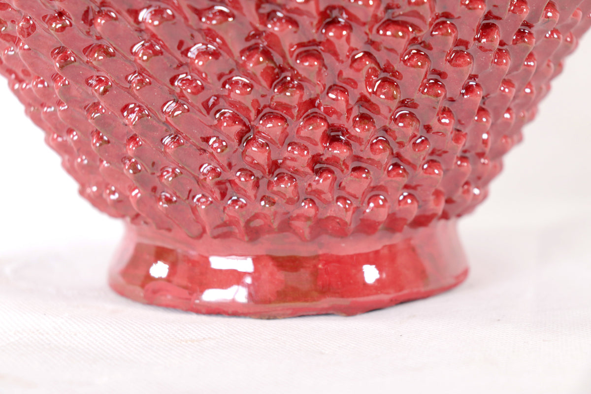 Lámpara roja de picos - 44 cm. 17 in.