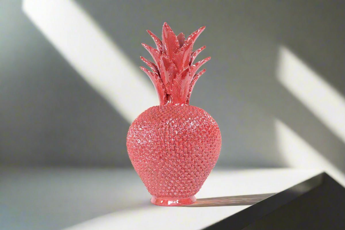 Lámpara roja de picos - 44 cm. 17 in.