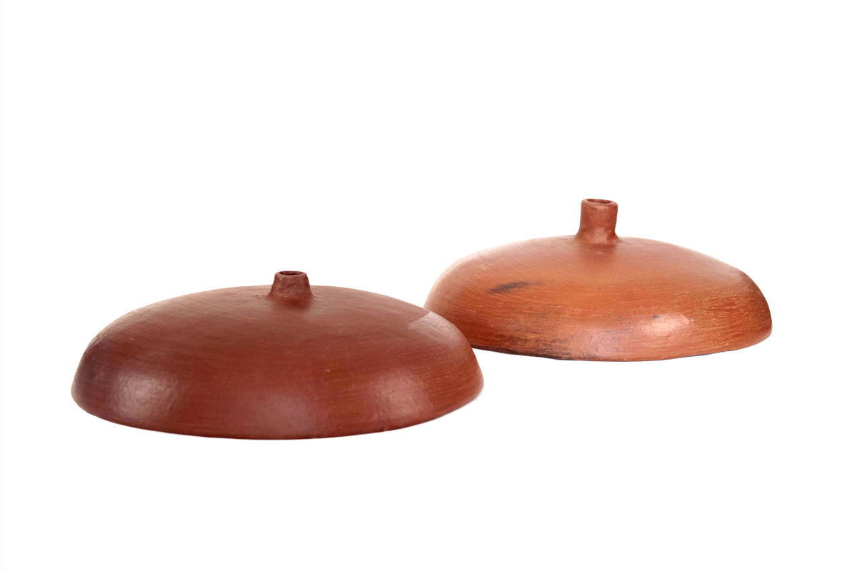 Pantalla de Lámpara de Barro Artesanal - 31.5 Cm. 12.4 In. Artesanía