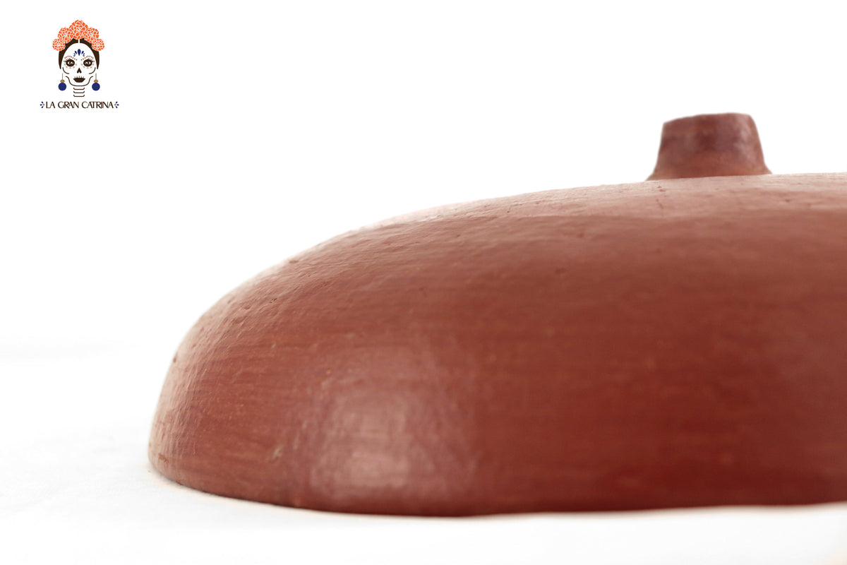 Pantalla de Lámpara de Barro Artesanal - 31.5 Cm. 12.4 In. Artesanía