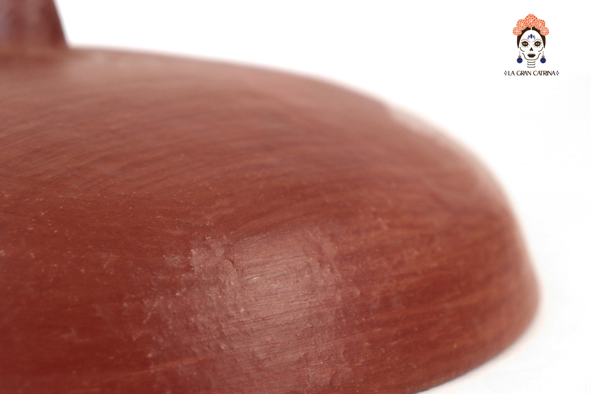Pantalla de Lámpara de Barro Artesanal - 31.5 Cm. 12.4 In. Artesanía