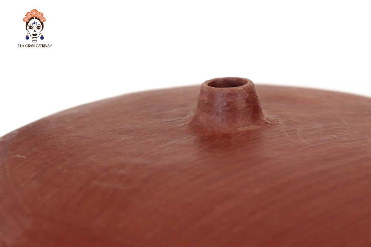 Pantalla de Lámpara de Barro Artesanal - 31.5 Cm. 12.4 In. Artesanía