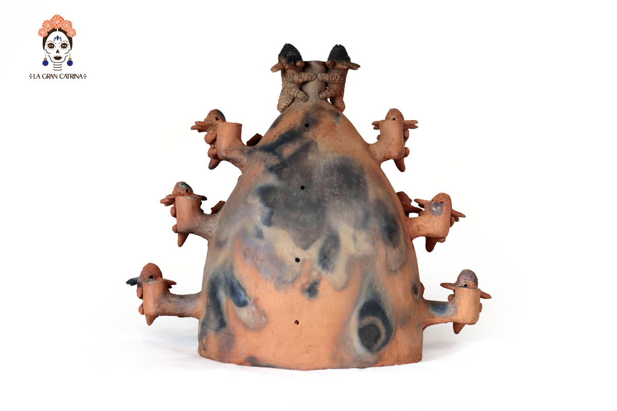 Candelero Axolote - 55 Cm. 21.6 In. Zipiajo