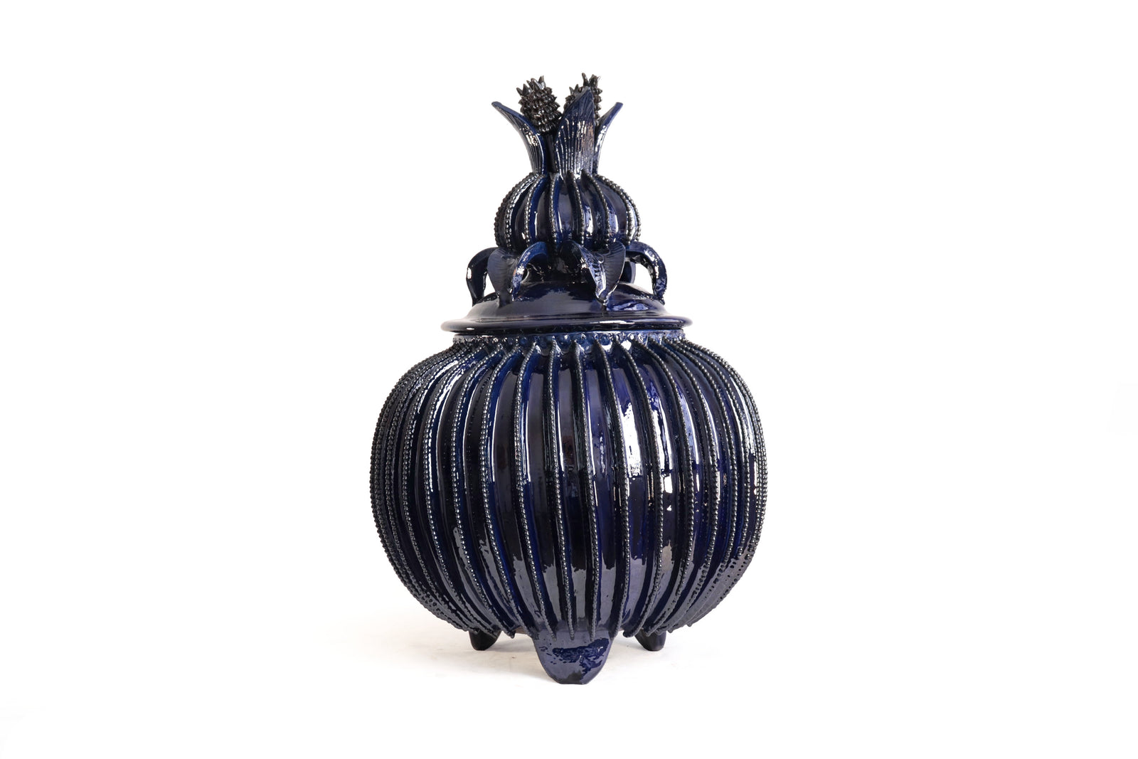 Comanja Azul Biznaga - 64 cm. 25 in. Piña