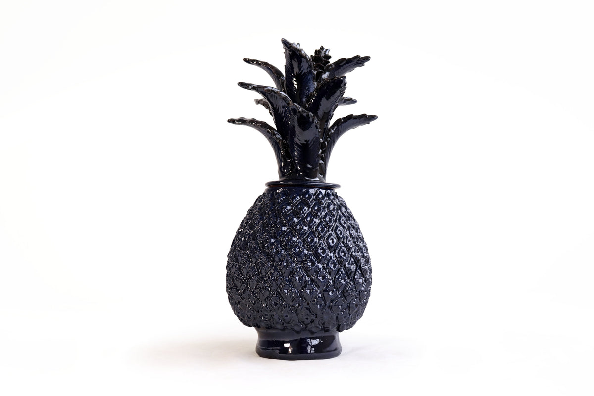 Piña Michoacana Azul Texturizada con Rombos - 40 cm. 16 in.