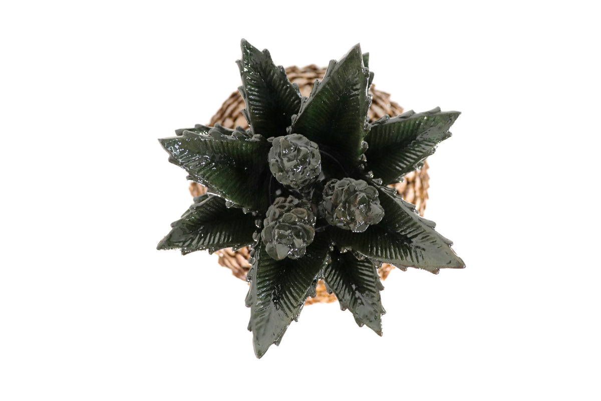 Piña de hojas estilo tradicional - 65 cm 26 in. - Sobre pedido Piña
