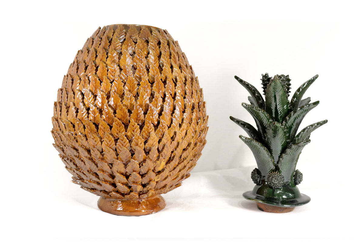 Piña de hojas estilo tradicional - 65 cm 26 in. - Sobre pedido Piña