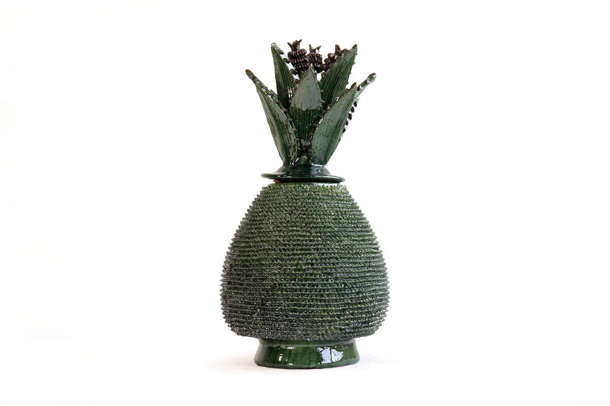 Piña Michoacana Verde con Picos Finos - 45 cm. 18 in.