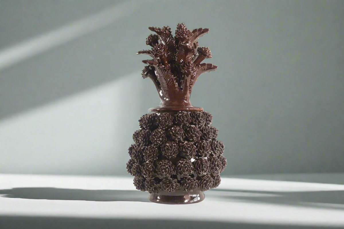 Piña de Rosalitos Café - 37 cm. 14.5 in.