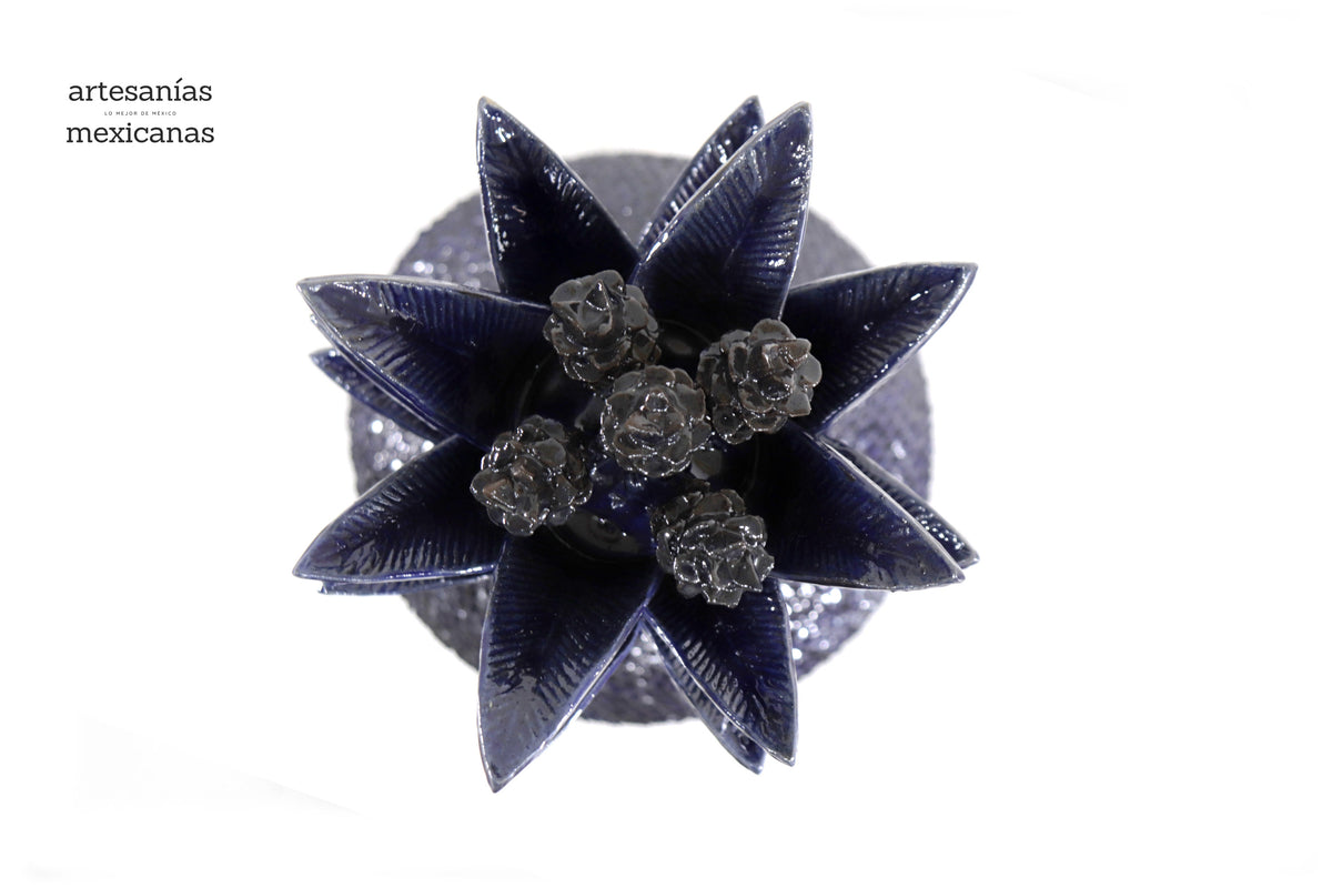 Piña azul de picos - 90 cm. 36 in.