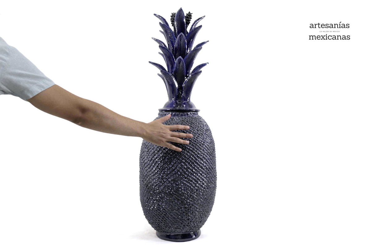 Piña azul de picos - 90 cm. 36 in. Piña