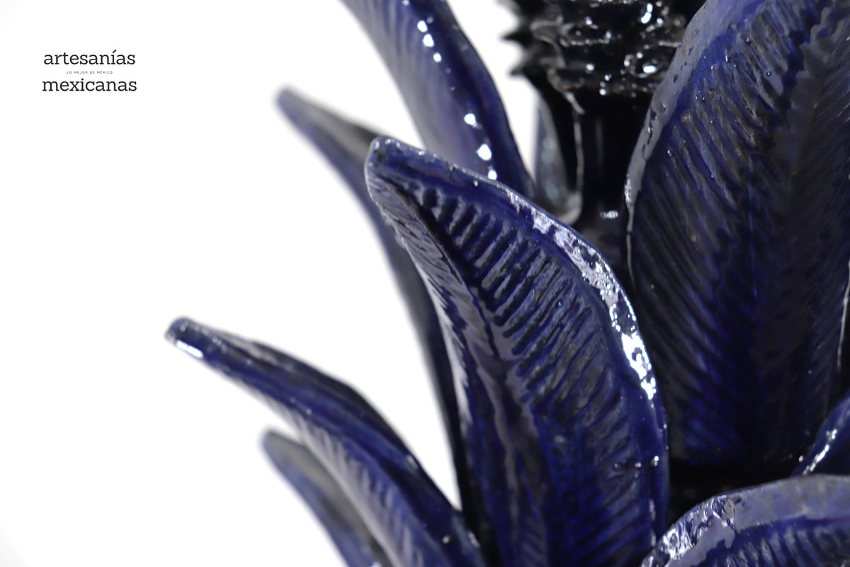 Piña azul de picos - 90 cm. 36 in. Piña