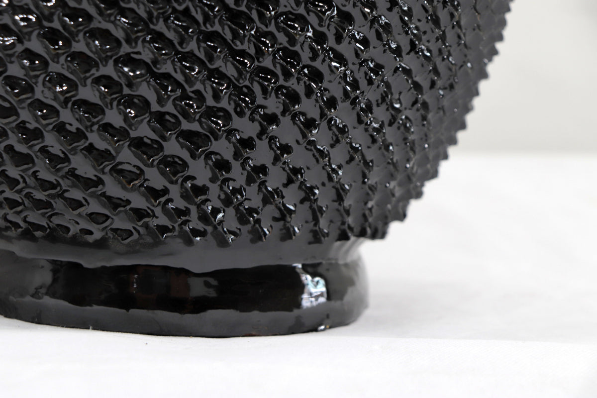 Piña negra de picos - 90 cm. 36 in.