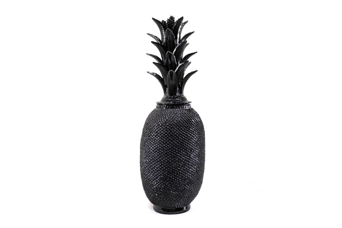 Piña negra de picos - 90 cm. 36 in.