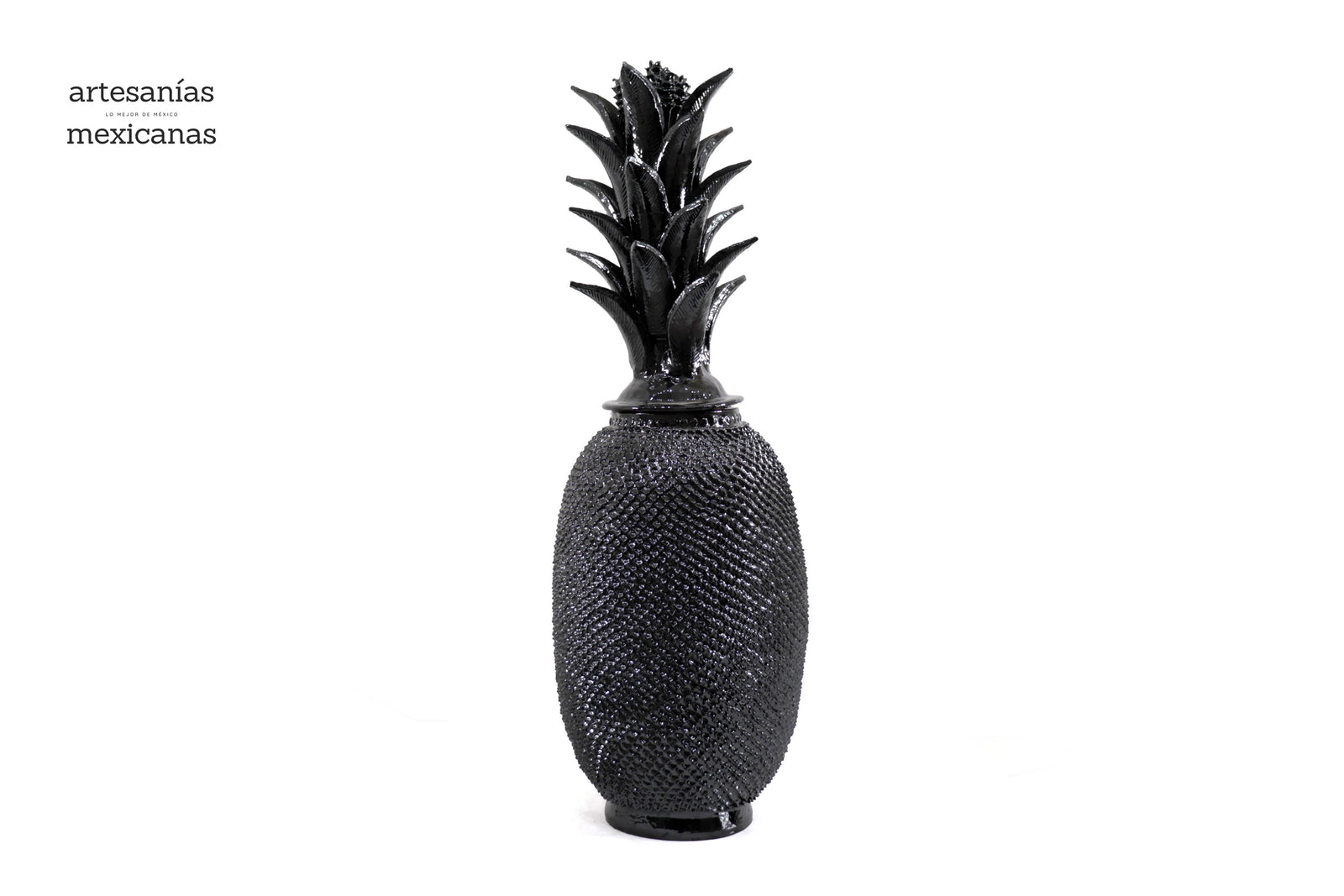 Piña negra de picos - 90 cm. 36 in. Piña