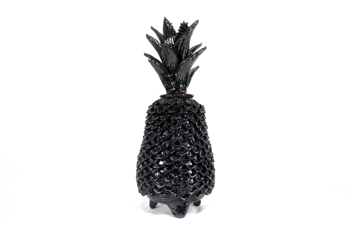 Piña michoacana de barro - Papaya Negra - 55 cm. 22 in.