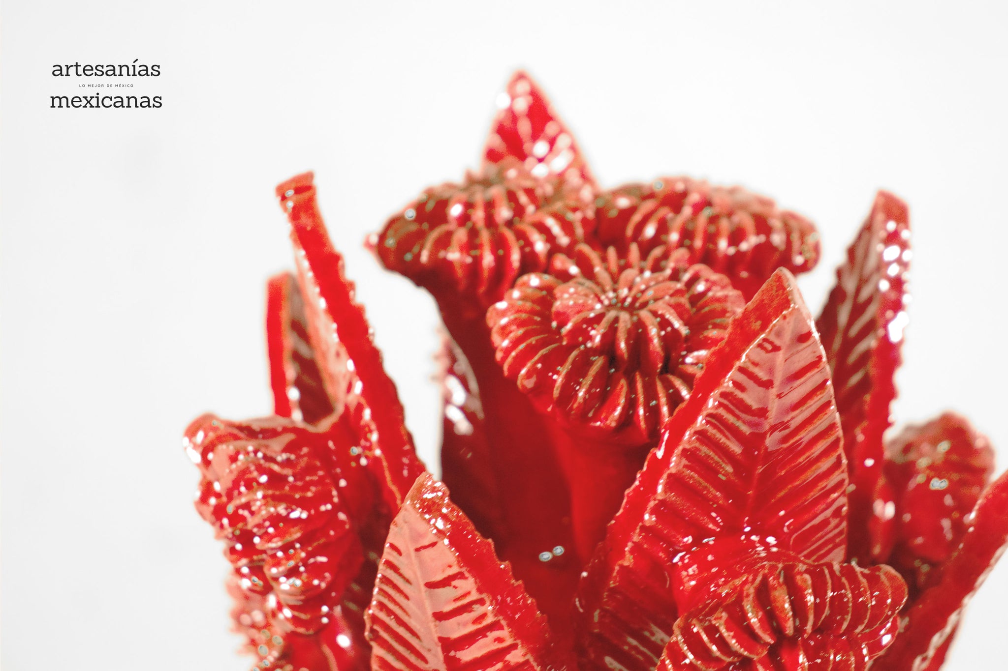 Piña Roja de Rosalitos - 29 cm. 11.4 in. - Sobre Pedido - Artesanías ...