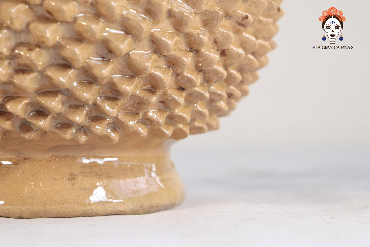 Piña Michoacana Beige de Picos - 32 cm. 13 in. Piña