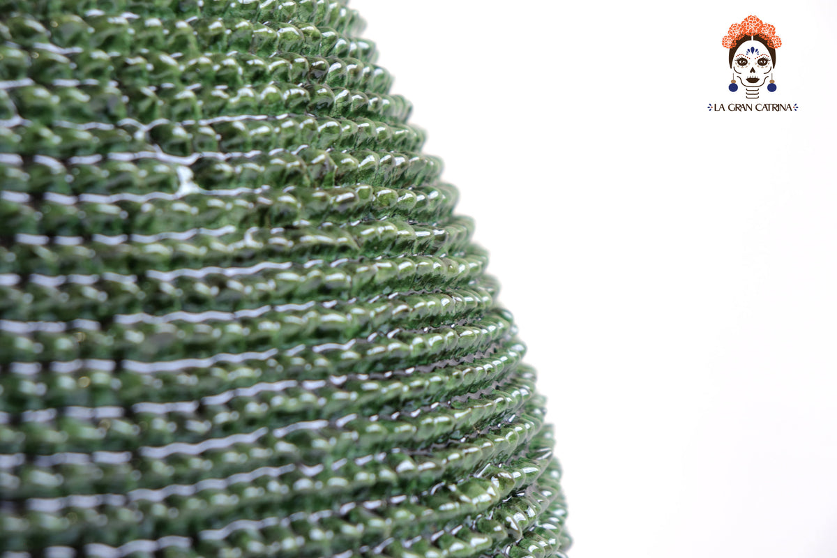 Piña Michoacana Verde con Picos Finos - 45 cm. 18 in.