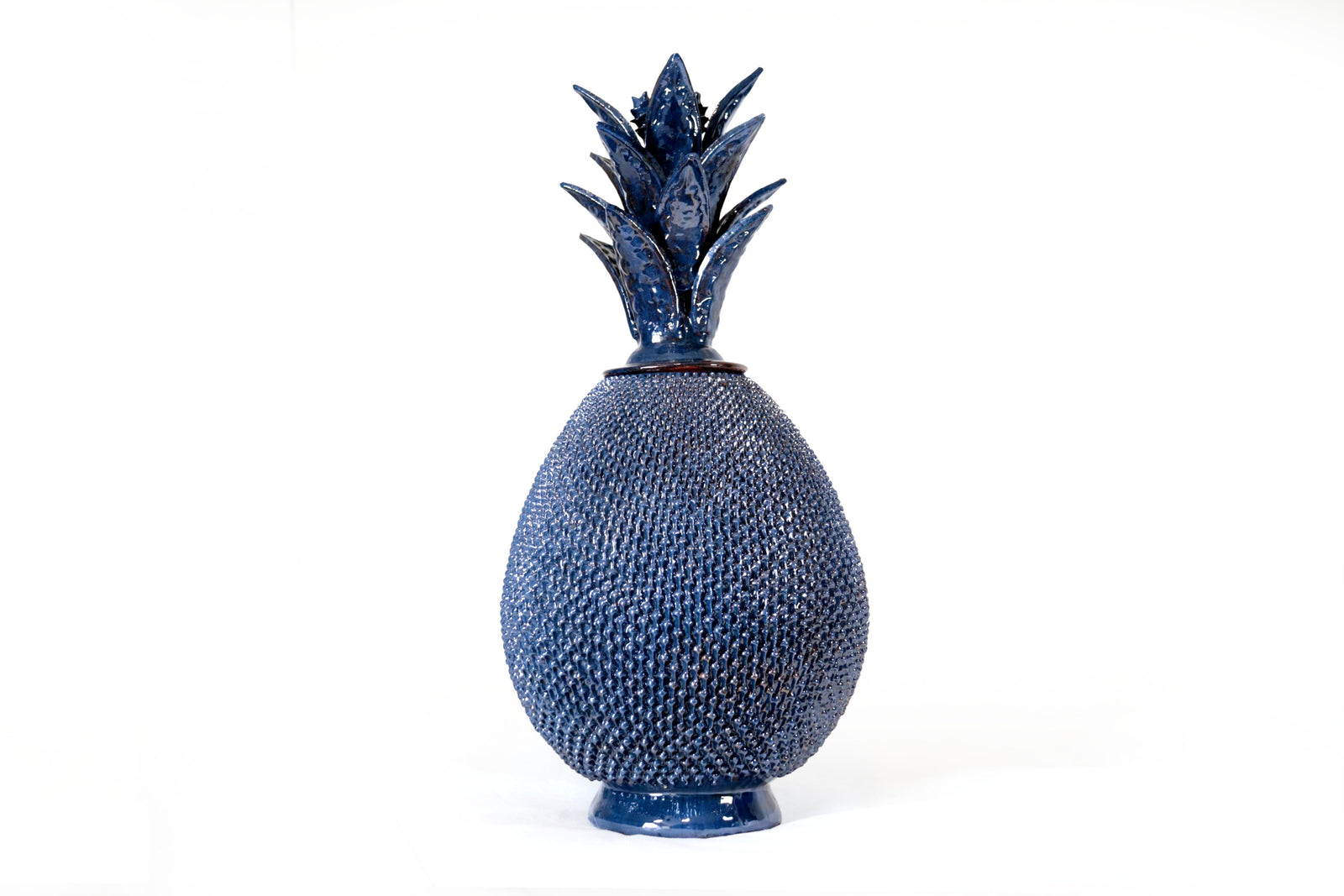 Piña Michoacana Azul con Punteado - 65 cm. 26 in. Piña