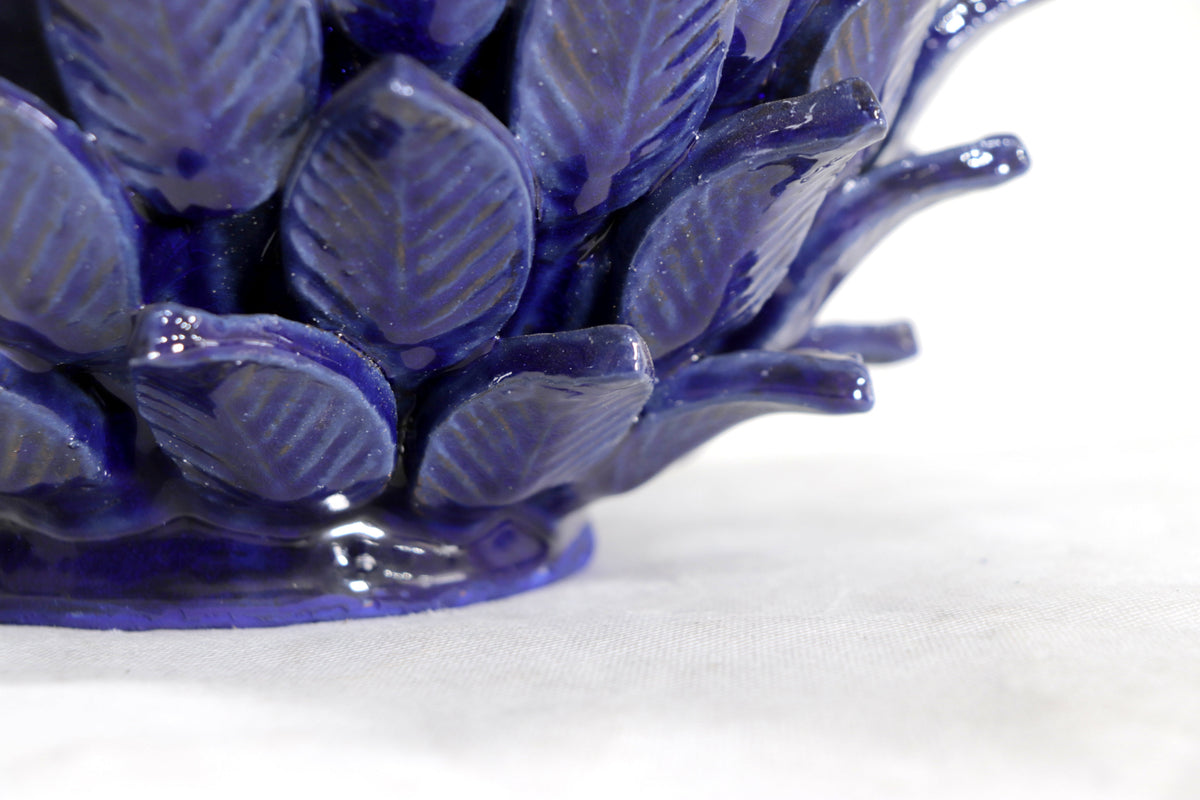 Piña azul de hojas de tapa curveada - 50 cm. 20 in. - Sobre Pedido Sobre pedido