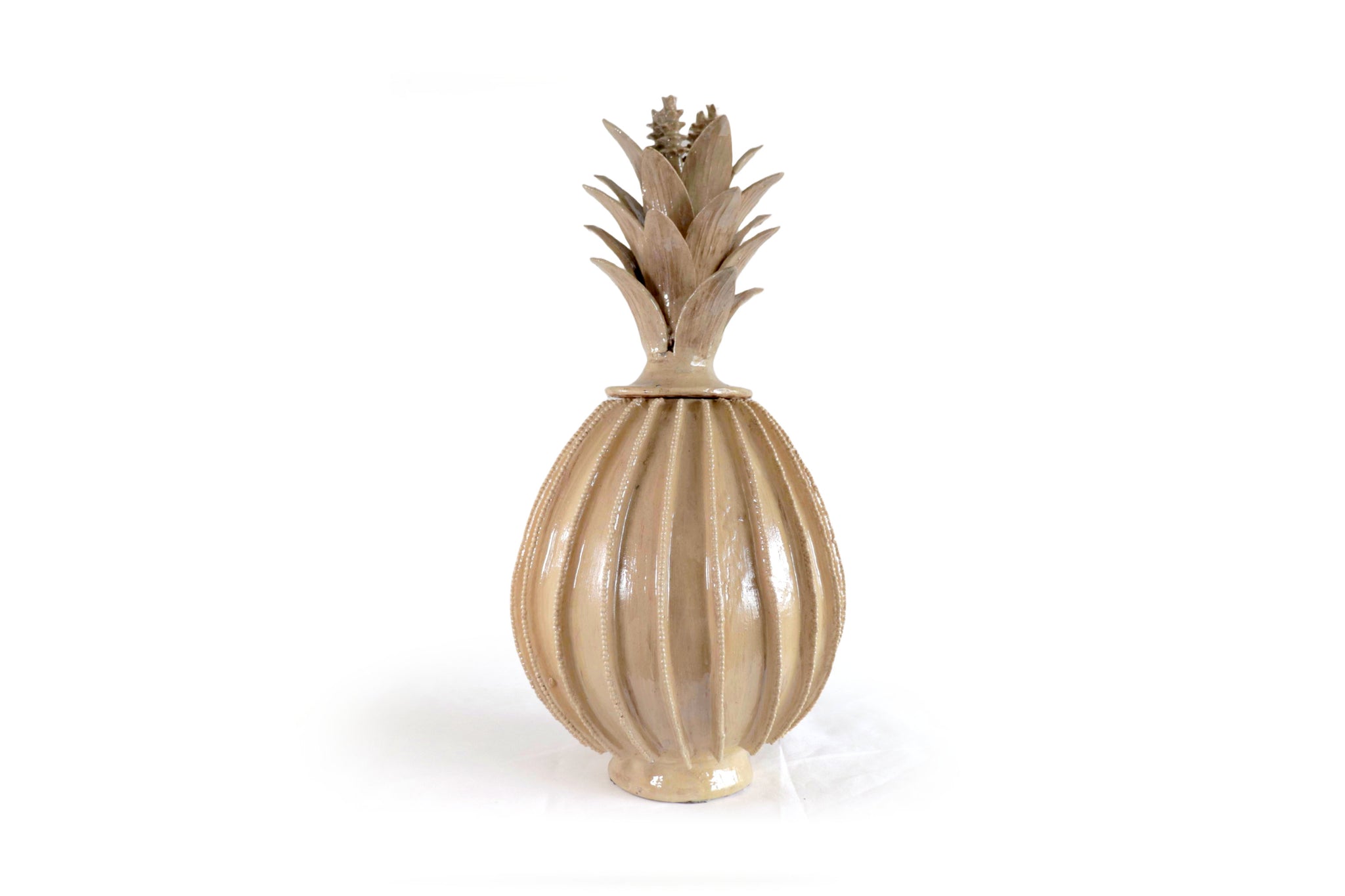 Piña de biznaga color beige - 70 cm. 28 in. - Sobre Pedido - Artesanías ...