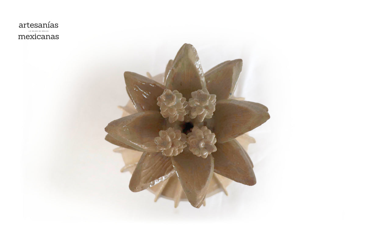Piña de biznaga color beige - 70 cm. 28 in. - Sobre Pedido Sobre pedido