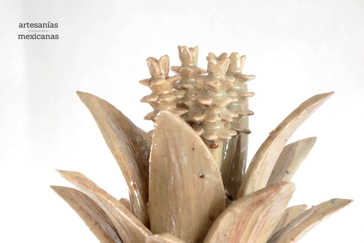 Piña de biznaga color beige - 70 cm. 28 in. - Sobre Pedido Sobre pedido