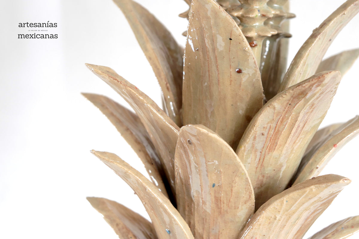 Piña de biznaga color beige - 70 cm. 28 in. - Sobre Pedido Sobre pedido