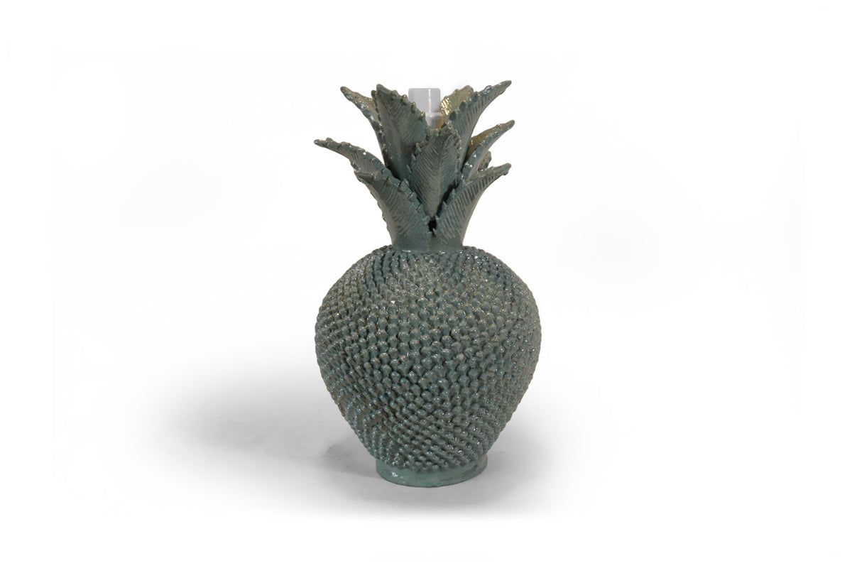 Lámpara de Piña michoacana de barro - 43 cm. 17 in.