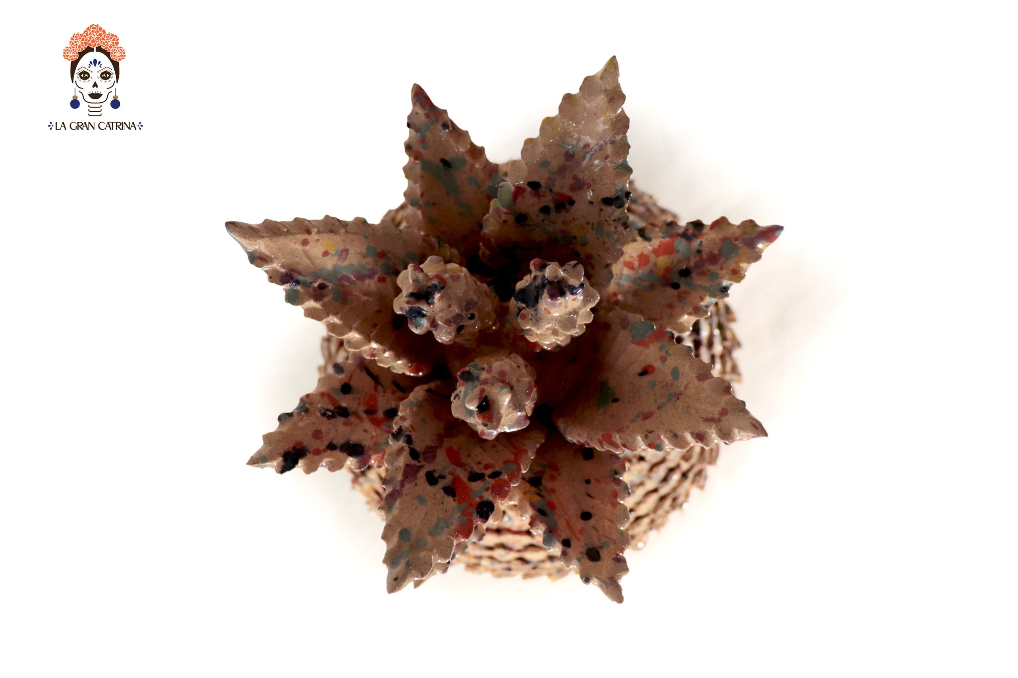 Piña michoacana de barro - 65 cm. 26 in. - Salpicada de Colores ...