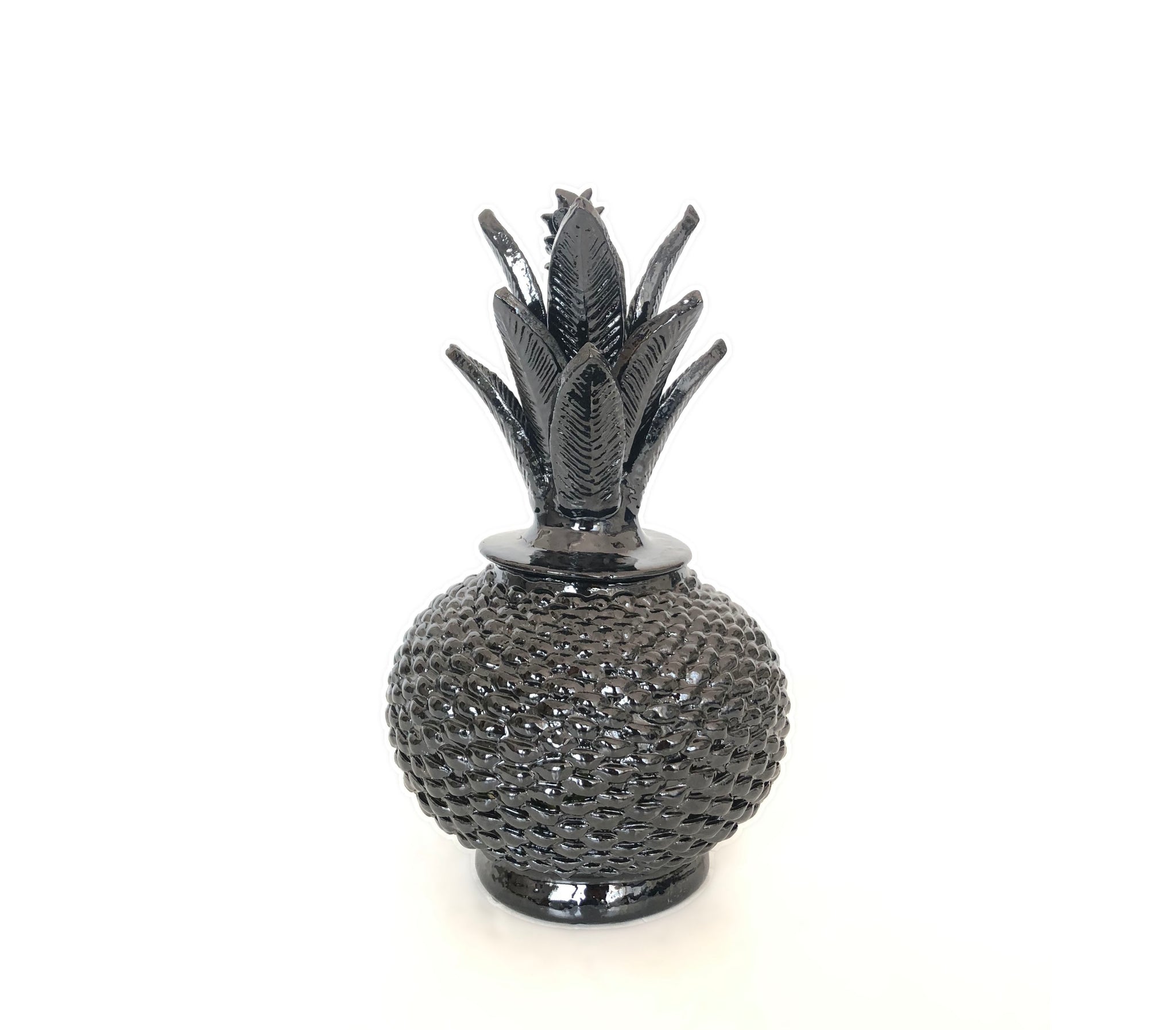 Piña michoacana de barro - Negra de bolitas - 32 cm. 13 in ...