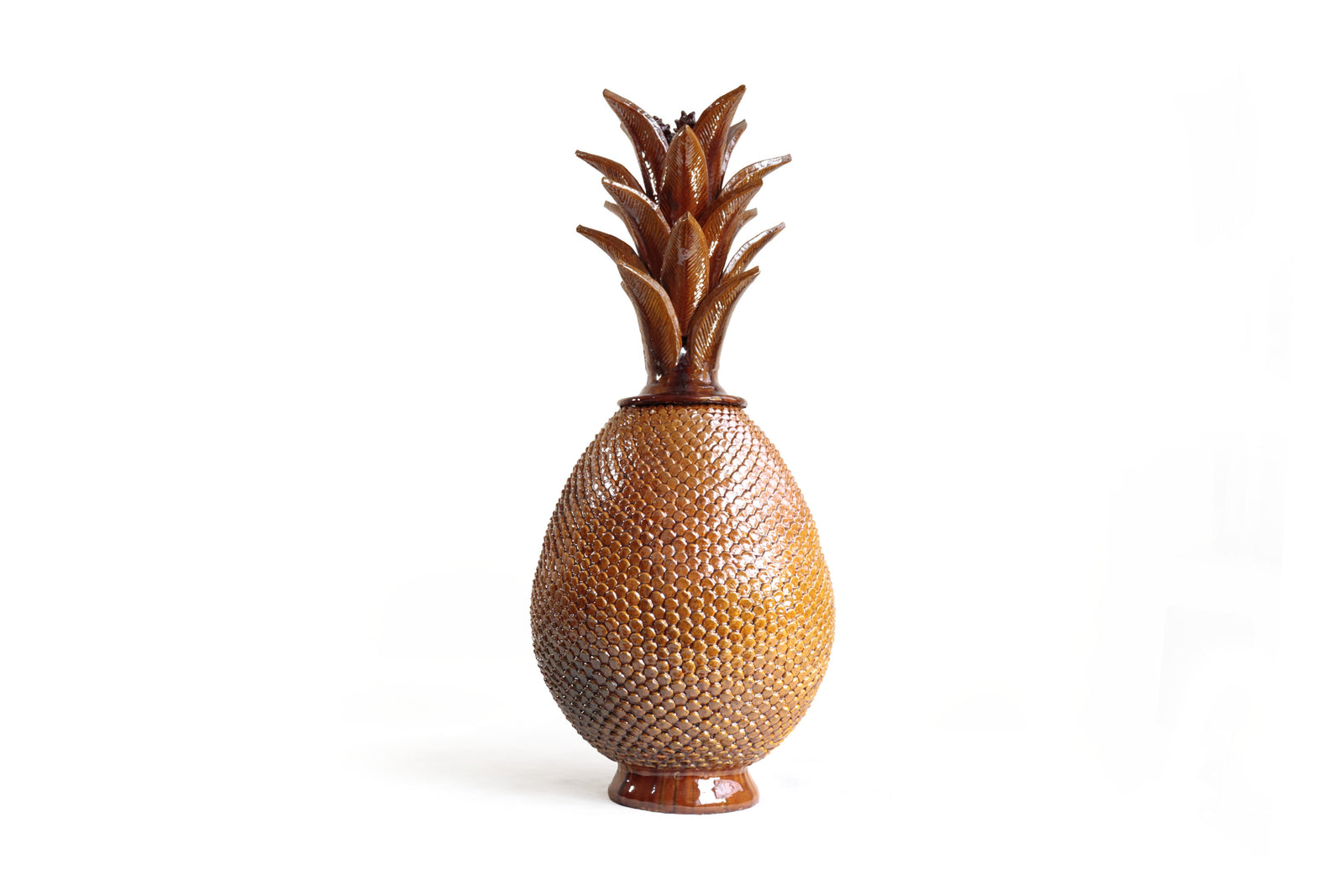 Piña Michoacana Amarilla con Escamas - 70 cm. 27.5 in. - Sobre Pedido Sobre pedido