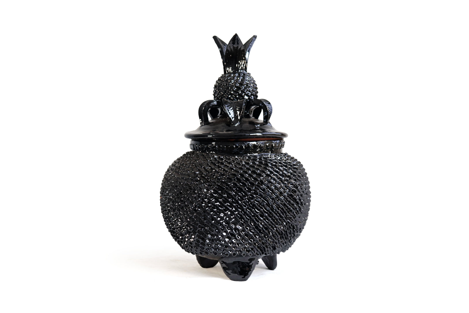 Comanja Negra con Picos - 40 cm. 16 in. Piña