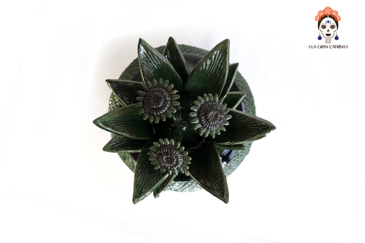 Piña Michoacana Verde con Picos - 55 cm. 22 in. Piña